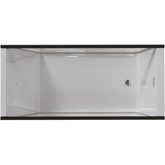 Ванна отдельностоящая Aima Neo 170x75 см (2 стекла серый матовый) - фото 2