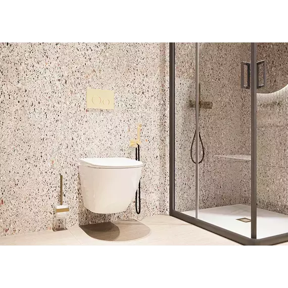 Унитаз подвесной безободковый Veconi Moro VMO-48T (Система смыва торнадо) с крышкой микролифт, Цвет производителя: белый - фото 4