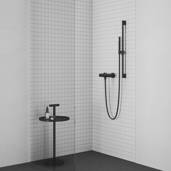 Смеситель для душа Ravak Espirit ES 032.20BLM X070280, чёрный матовый - фото 2