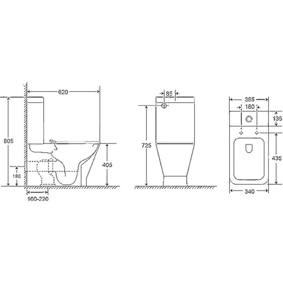 Унитаз-компакт безободковый Azario Joy AZ-2168-UQ3 с крышкой микролифт (система смыва Торнадо) - фото 19