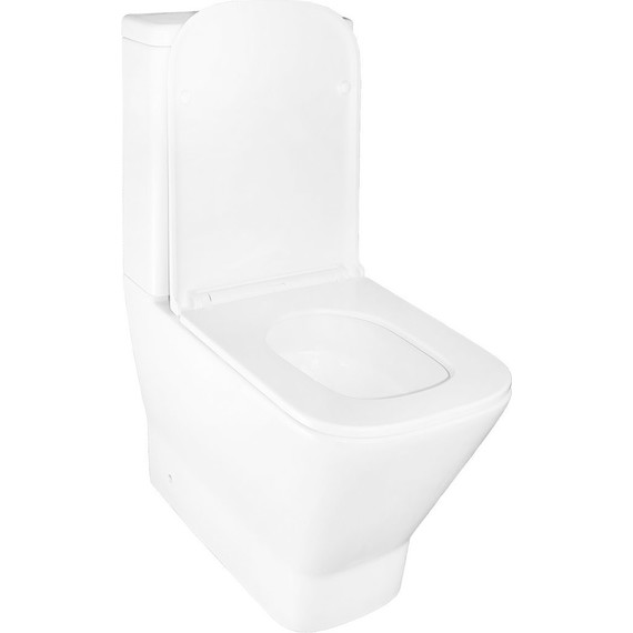 Унитаз-компакт безободковый Azario Joy AZ-2168-UQ3 с крышкой микролифт (система смыва Торнадо) - фото 4