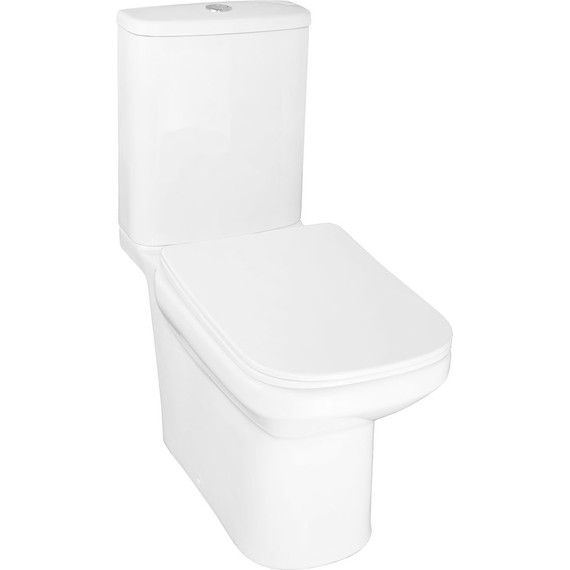 Унитаз-компакт безободковый Azario Wandy AZ-56D с тонкой крышкой микролифт - фото 2