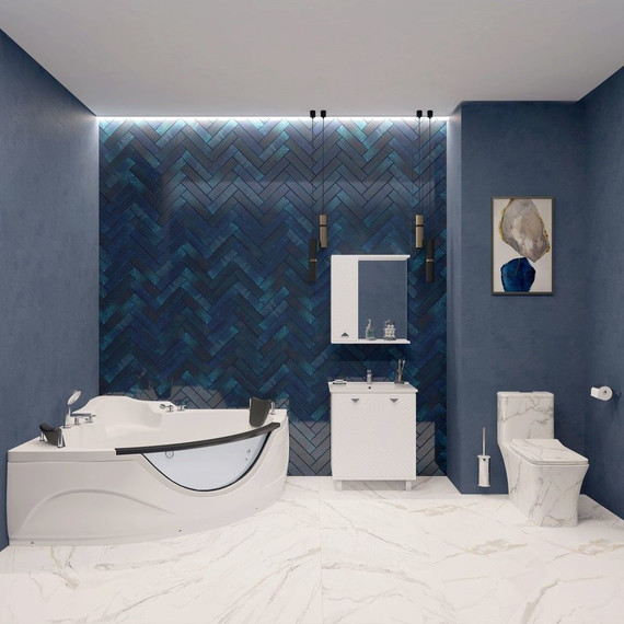 Ванна гидромассажная EvaGold 155x155 см OLB-806 - фото 4