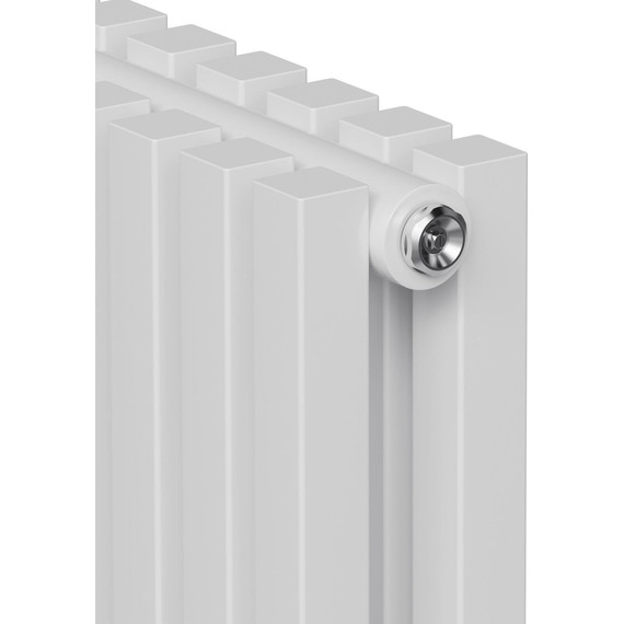 Вертикальный радиатор Royal Thermo Shift Q30 C2180 360x1800 мм (8 секций) белый - фото 4