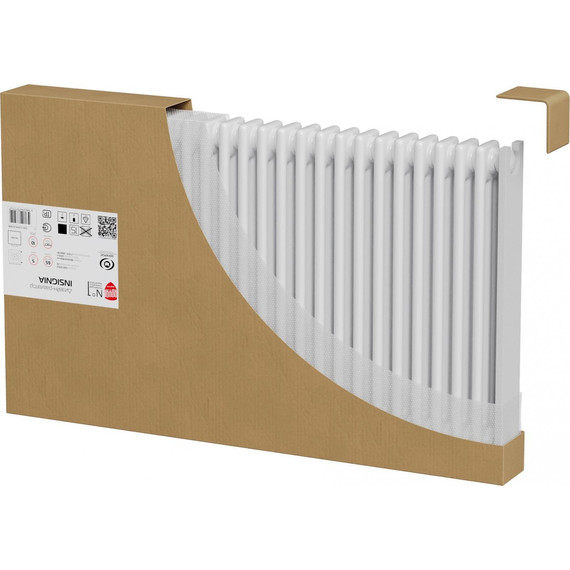 Вертикальный радиатор Royal Thermo Insignia VC3180 470x1800 мм (10 секций) - фото 4