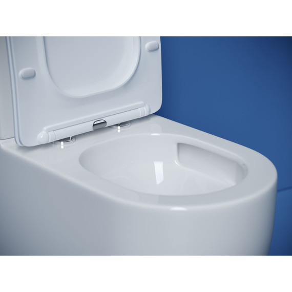 Унитаз-компакт Ceramicanova Metropol CN4001T с тонкой крышкой микролифт (система смыва Торнадо) - фото 6