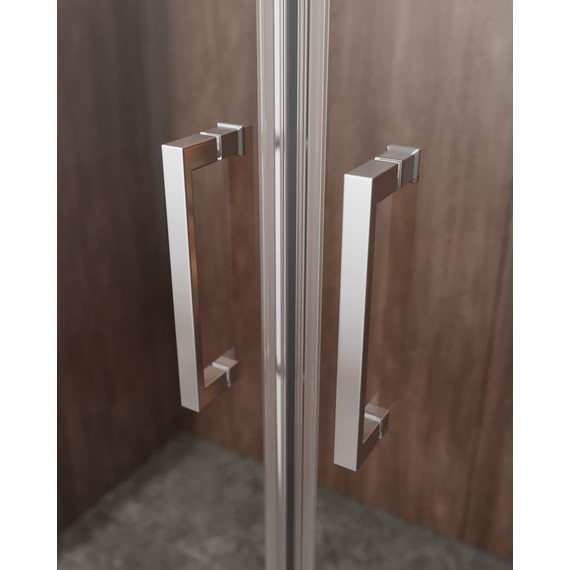 Душевое ограждение Cezares 180x80 см MOLVENO-AH-2/1-180/80-C-Cr-IV, хром/прозрачное - фото 3