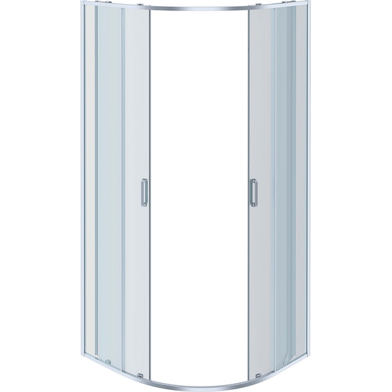 Душевое ограждение Aquatek 80x80 см AQ ARI RO 08020CH, хром/прозрачное - фото 2