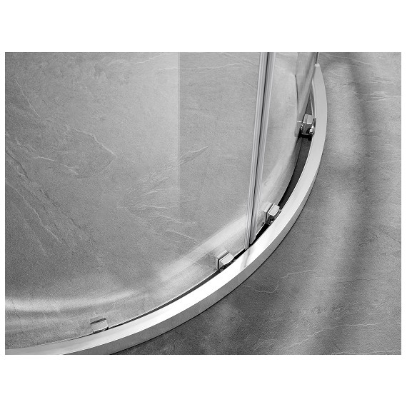 Душевое ограждение Aquatek 80x80 см AQ ARI RO 08020CH, хром/прозрачное - фото 9