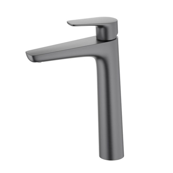 Смеситель для раковины высокий Aquatek Бетта AQ1104BGM, оружейная сталь, Цвет производителя: оружейная сталь - фото 