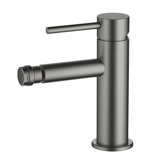 Смеситель для биде Aquatek Европа AQ1318BGM, чёрный хром шлифованный, Цвет производителя: чёрный хром шлифованный - фото 