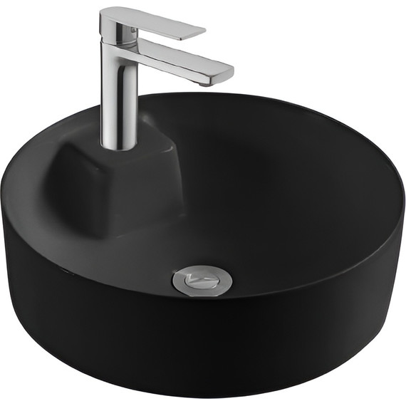 Раковина-чаша Aquatek Европа 40 см AQ5212-MB, чёрный матовый - фото 