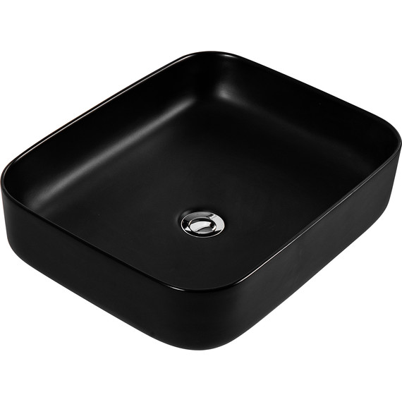 Раковина-чаша Aquatek Вега 50 см AQ5515-MB, чёрный матовый - фото 2