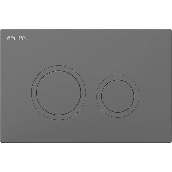 Инсталляция с подвесным унитазом комплект: Am.Pm ErgoFit FlashClean IS110138.741701 с подвесным безободковым унитазом, сиденье микролифт, кнопка смыва чёрная - фото 3