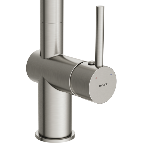 Смеситель для кухни Cersanit Brasko A68226, сатин - фото 3