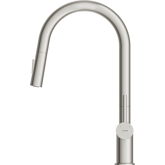 Смеситель для кухни Cersanit Brasko A68226, сатин - фото 6