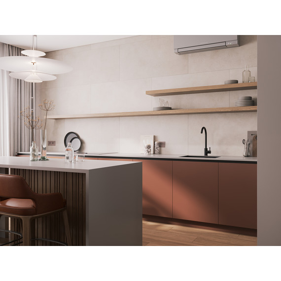 Смеситель для кухни Cersanit Como A68243, чёрный - фото 7