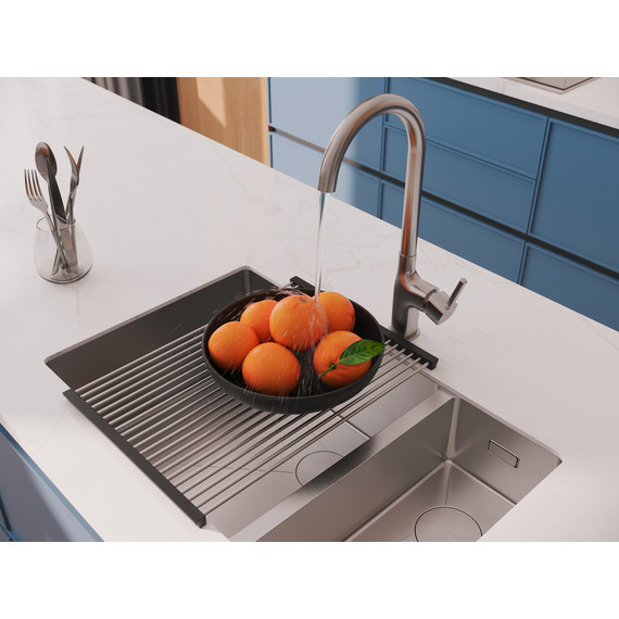 Смеситель для кухни Cersanit Elio A68260, сатин - фото 12