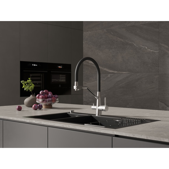 Смеситель для кухни Cersanit Vivo A64837, сатин - фото 10