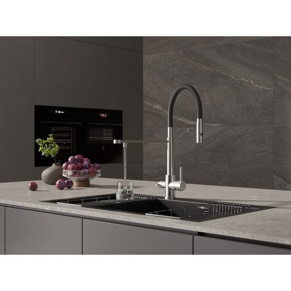 Смеситель для кухни Cersanit Zen A68259, сатин - фото 14