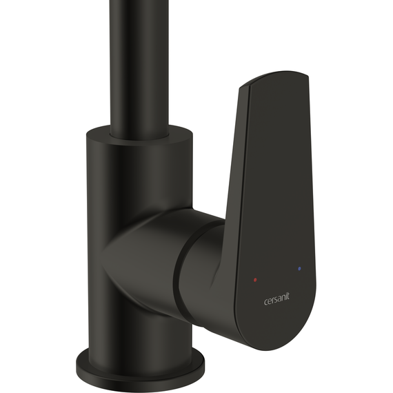 Смеситель для кухни Cersanit Moduo A68221, чёрный - фото 3