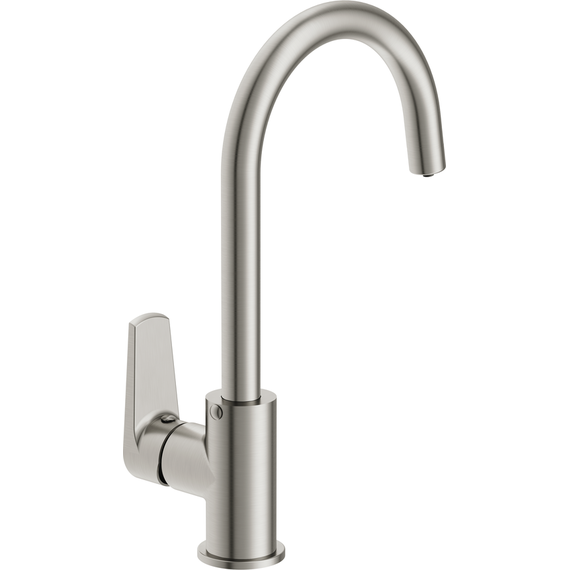 Смеситель для кухни Cersanit Moduo A68222, сатин - фото 5