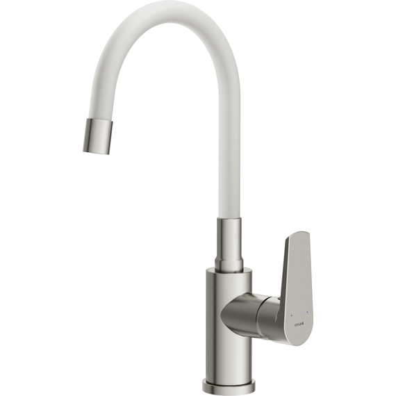 Смеситель для кухни Cersanit Moduo A68232, белый - фото 