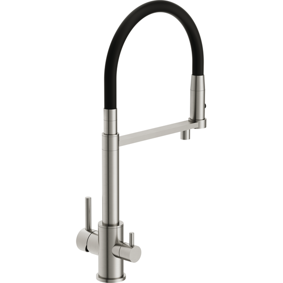 Смеситель для кухни Cersanit Zen A68259, сатин - фото 5