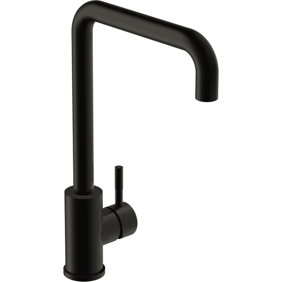 Смеситель для кухни Cersanit Como A68246, чёрный - фото 2
