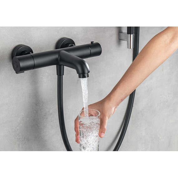 Смеситель для ванны Aquatek Вега AQ1043MB, чёрный матовый, Цвет производителя: чёрный матовый - фото 5