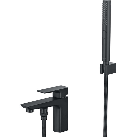 Смеситель для ванны Aquatek Вега AQ1044MB, чёрный матовый, Цвет производителя: чёрный матовый - фото 2