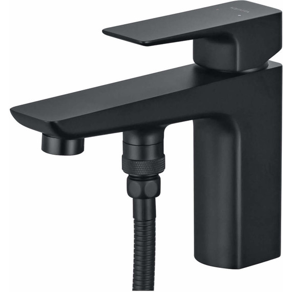 Смеситель для ванны Aquatek Вега AQ1044MB, чёрный матовый, Цвет производителя: чёрный матовый - фото 3