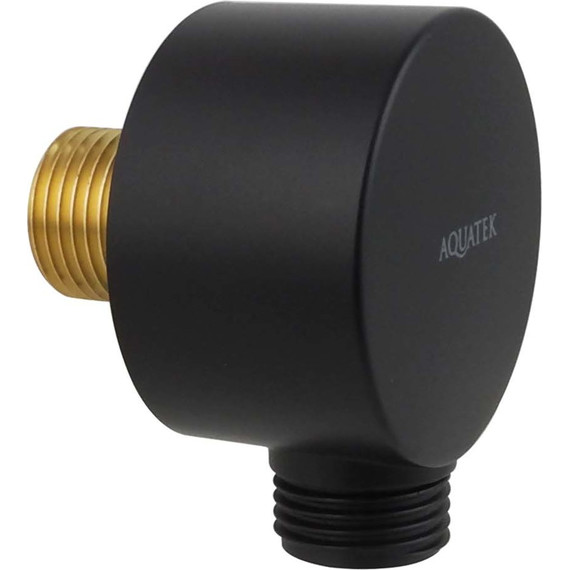 Набор смесителей 4 в 1 для душа Aquatek Вега AQ1075MB, чёрный матовый, Цвет производителя: чёрный матовый - фото 17