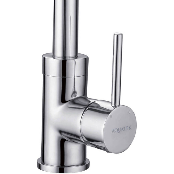 Смеситель для кухни Aquatek Вега AQ1080CR, Цвет производителя: хром - фото 2