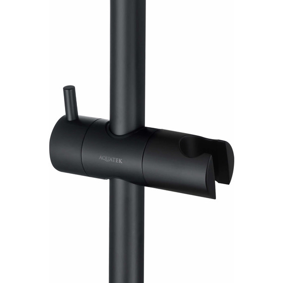Душевая штанга Aquatek  AQ2000MB, чёрный матовый - фото 2
