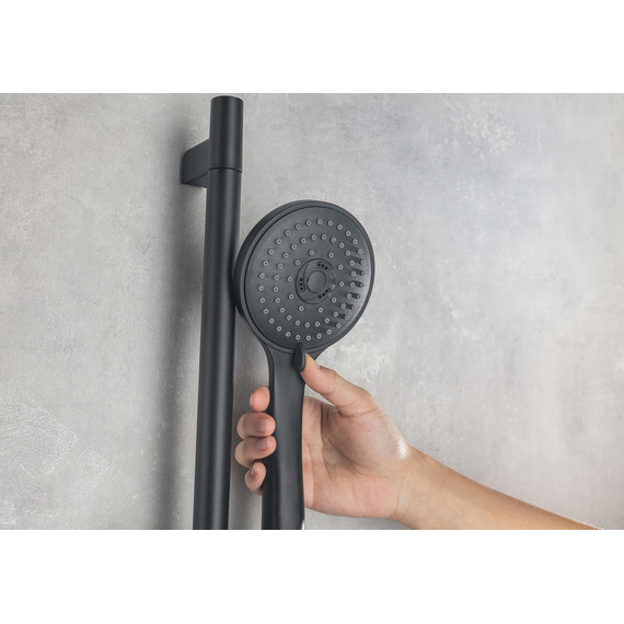 Набор смесителей 3 в 1 для ванны с коротким изливом Aquatek Вега AQ1030MB, чёрный матовый, Цвет производителя: чёрный матовый - фото 10