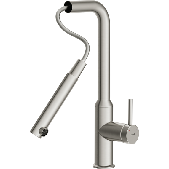 Смеситель для кухни Cersanit Flavis A68248, сатин - фото 7