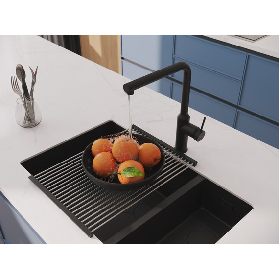 Смеситель для кухни Cersanit Flavis A68240, чёрный - фото 13