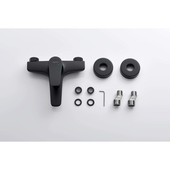 Смеситель для ванны Aquatek Бетта AQ1140MB, чёрный матовый, Цвет производителя: чёрный матовый - фото 7