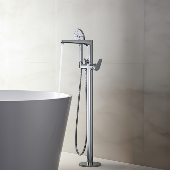 Смеситель для ванны Aquatek Бетта AQ1145CR, Цвет производителя: хром - фото 7