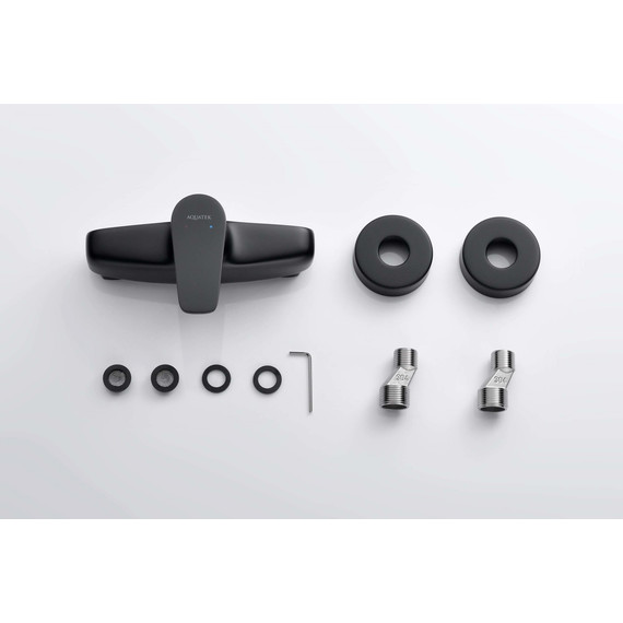 Смеситель для душа Aquatek Бетта AQ1160MB, чёрный матовый, Цвет производителя: чёрный матовый - фото 5