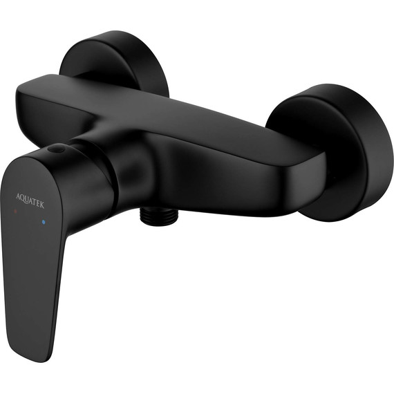 Смеситель для душа Aquatek Бетта AQ1160MB, чёрный матовый, Цвет производителя: чёрный матовый - фото 2