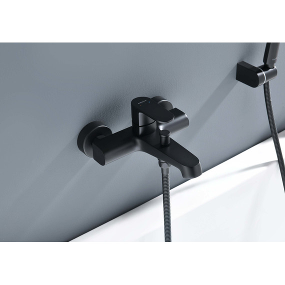 Смеситель для ванны Aquatek Оберон AQ1249MB, чёрный матовый, Цвет производителя: чёрный матовый - фото 17