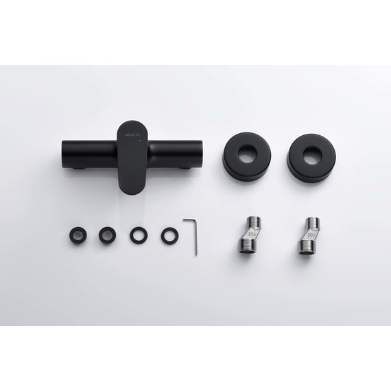 Смеситель для душа Aquatek Оберон AQ1260MB, чёрный матовый, Цвет производителя: чёрный матовый - фото 5