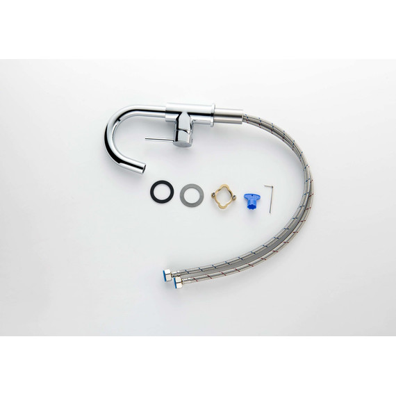 Смеситель для раковины Aquatek Европа AQ1307CR, Цвет производителя: хром - фото 4