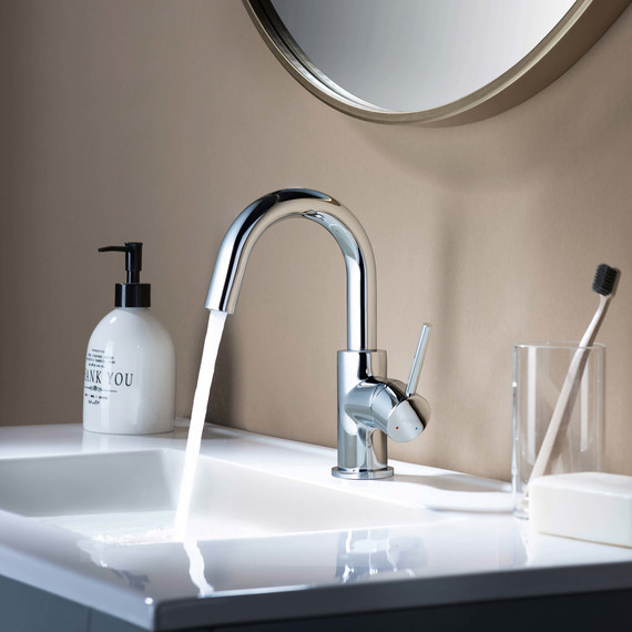 Смеситель для раковины Aquatek Европа AQ1307CR, Цвет производителя: хром - фото 5