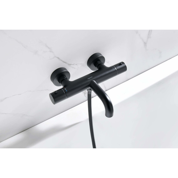 Смеситель для ванны Aquatek Европа AQ1343MB, чёрный матовый, Цвет производителя: чёрный матовый - фото 3