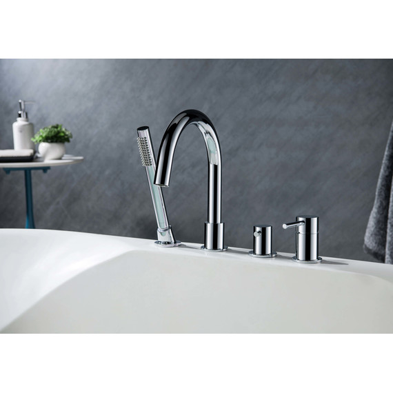 Смеситель для ванны Aquatek Европа AQ1348CR, Цвет производителя: хром - фото 2