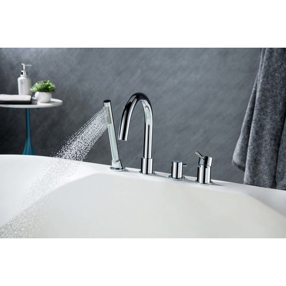 Смеситель для ванны Aquatek Европа AQ1348CR, Цвет производителя: хром - фото 5