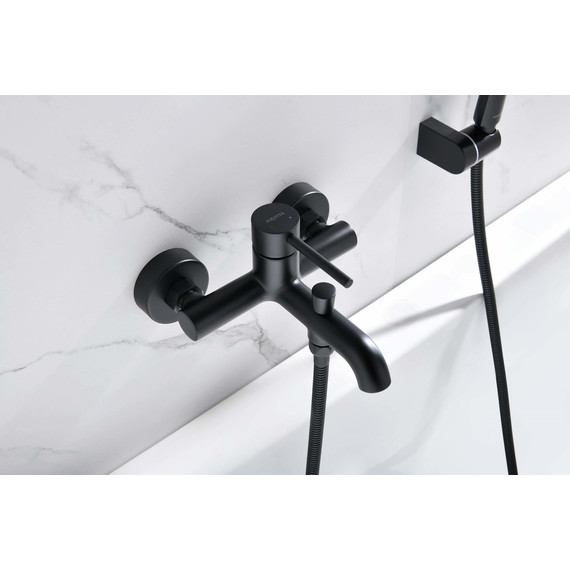 Смеситель для ванны Aquatek Европа AQ1349MB, чёрный матовый, Цвет производителя: чёрный матовый - фото 7